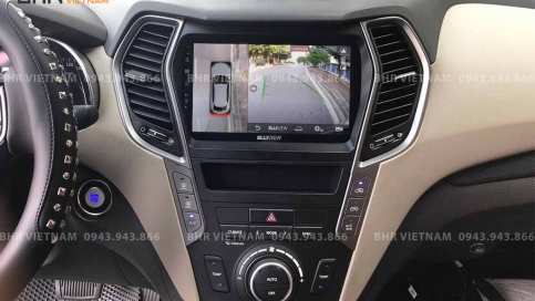 Màn hình Elliview S4 Deluxe liền camera 360 Hyundai Santafe 2012 - 2018